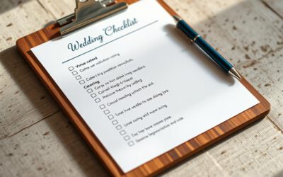 Die ultimative Hochzeits-Checkliste: 12 Monate bis zum Ja-Wort
