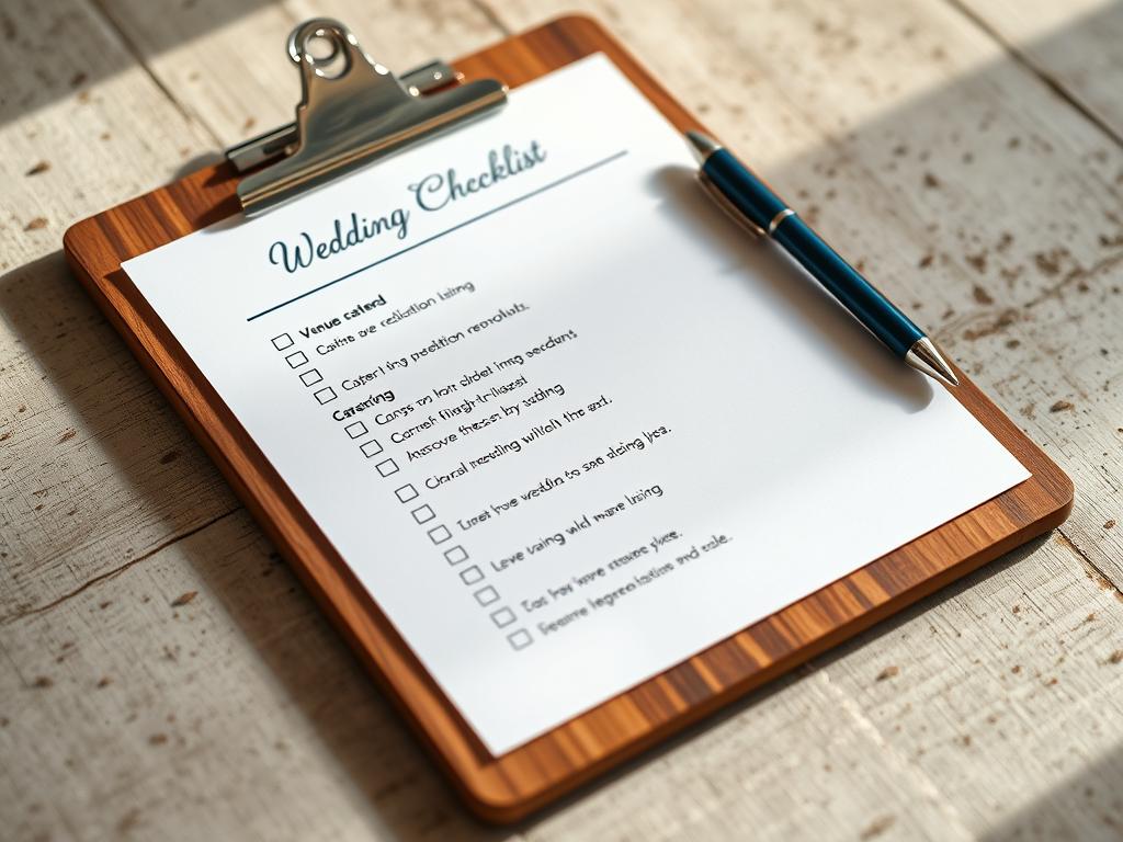 Hochzeits-Checkliste Hochzeits-Checkliste